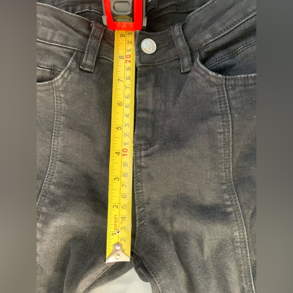 Y2k Bebe black heartbreaker skinny jeans - Picture 2 of 10